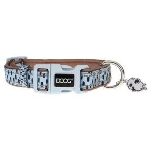 DOOG MEDIUM BLUE/GRAY NEO COLLAR