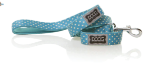 Doog Clip-it Teal Dots Neoprene Lead