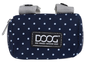 DOOG TEAL DOT WALKIE POUCH W/BAG